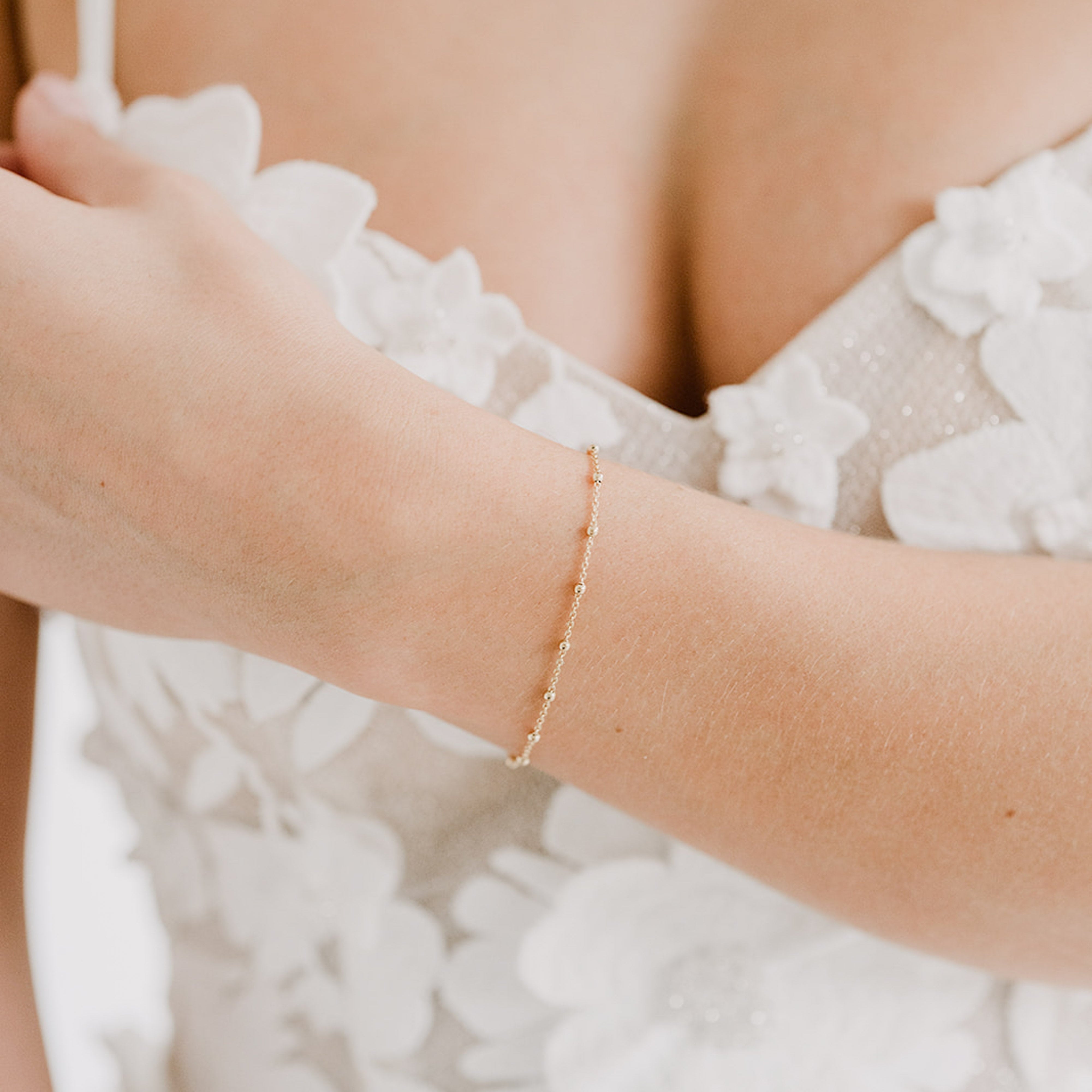 Kaya | Brautarmband schlicht