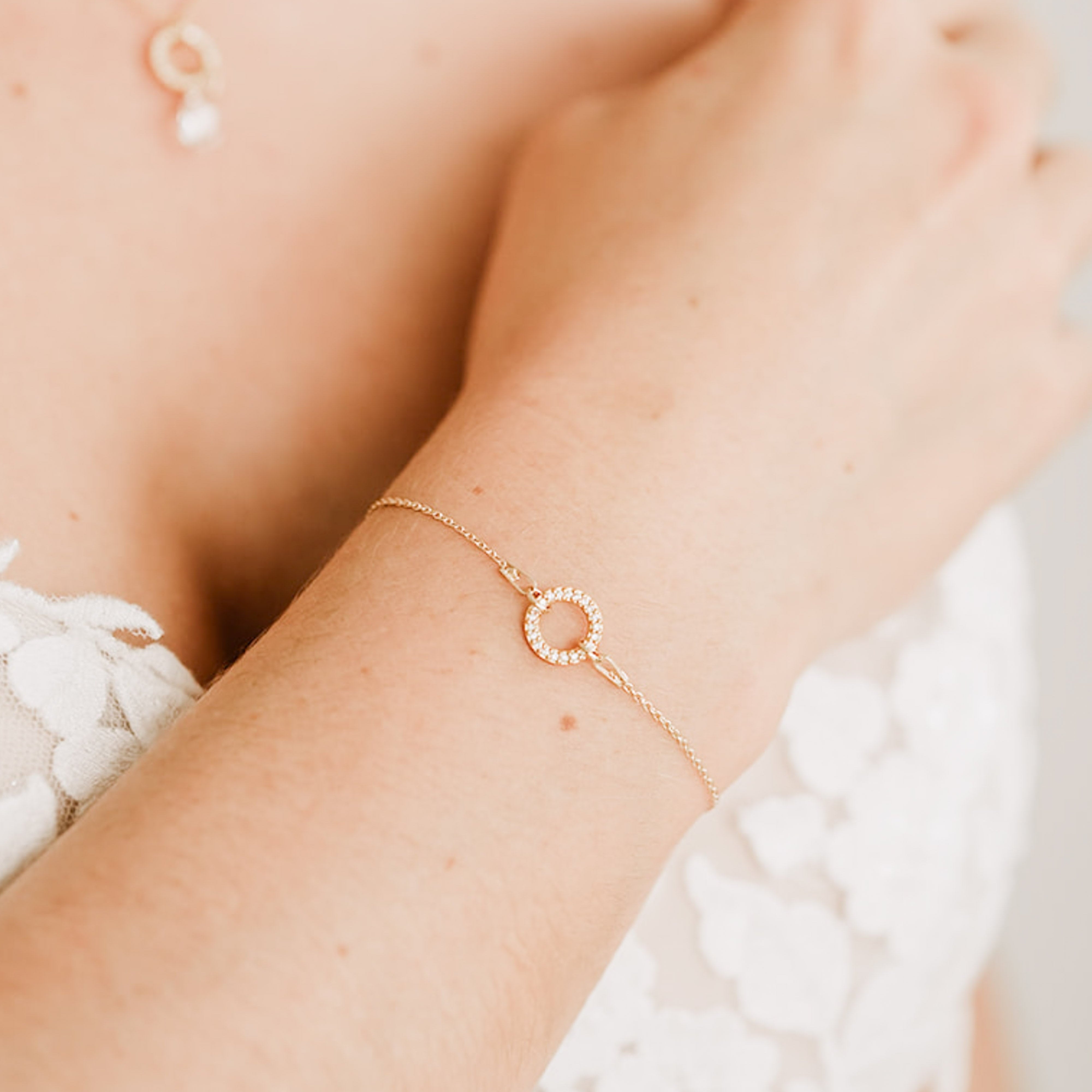 Mimi | Brautarmband mit Zirkonia