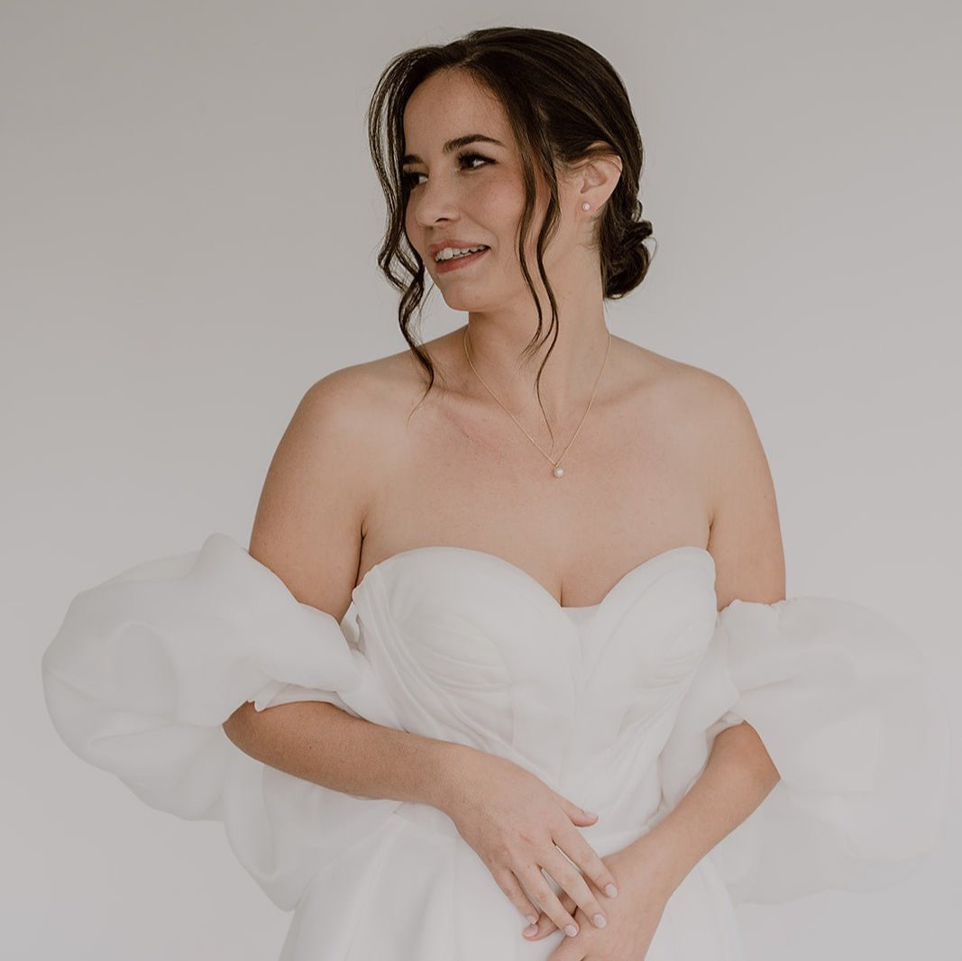 Perlenstecker Beatrice 585er Gelbgold mit Akoya Perle