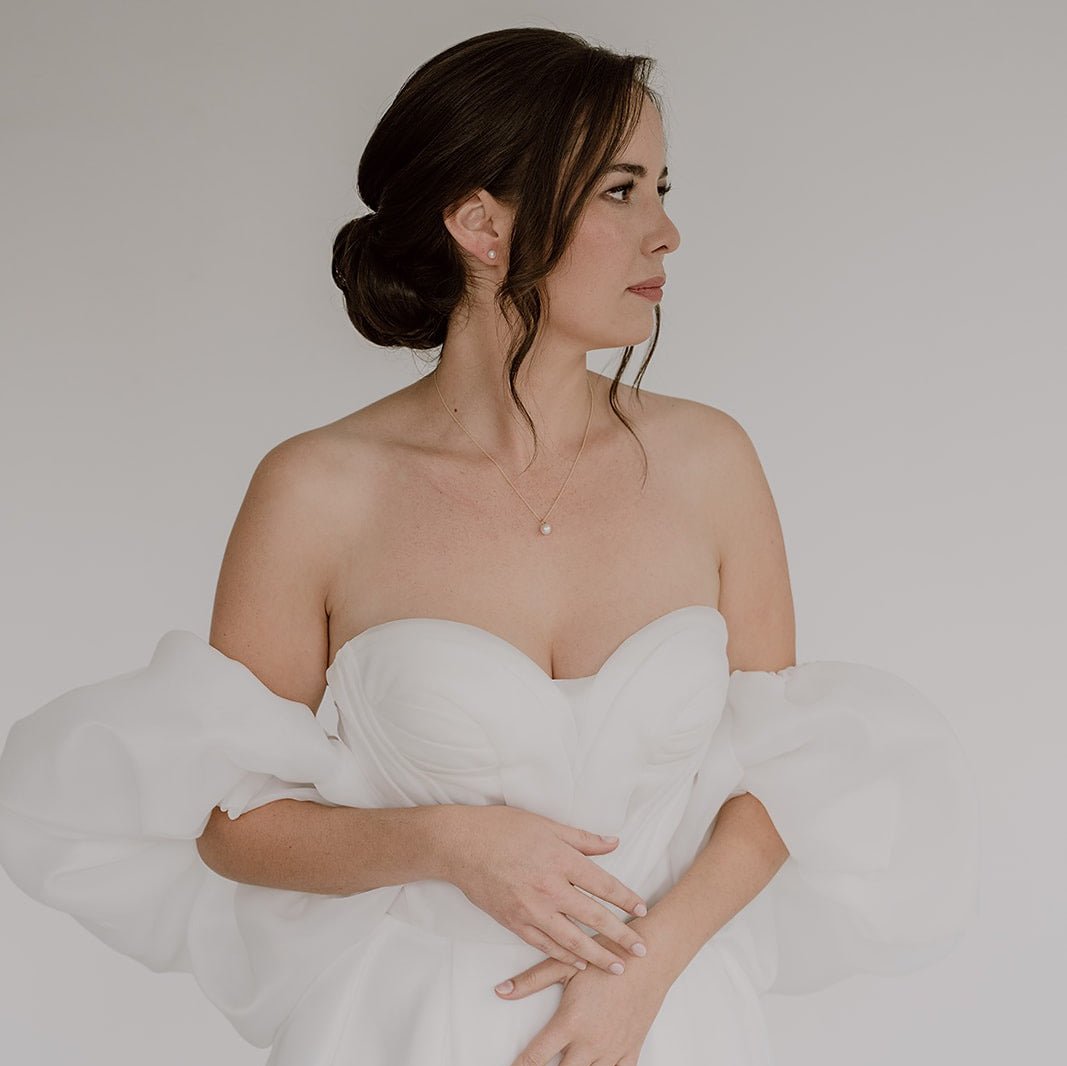 Collier Beatrice 585er Gelbgold mit Süßwasserperle