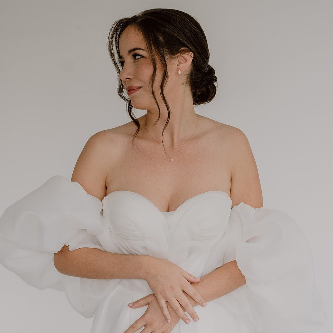 Brillant Ohrstecker Diana 585er Gelbgold mit Süßwasserperle