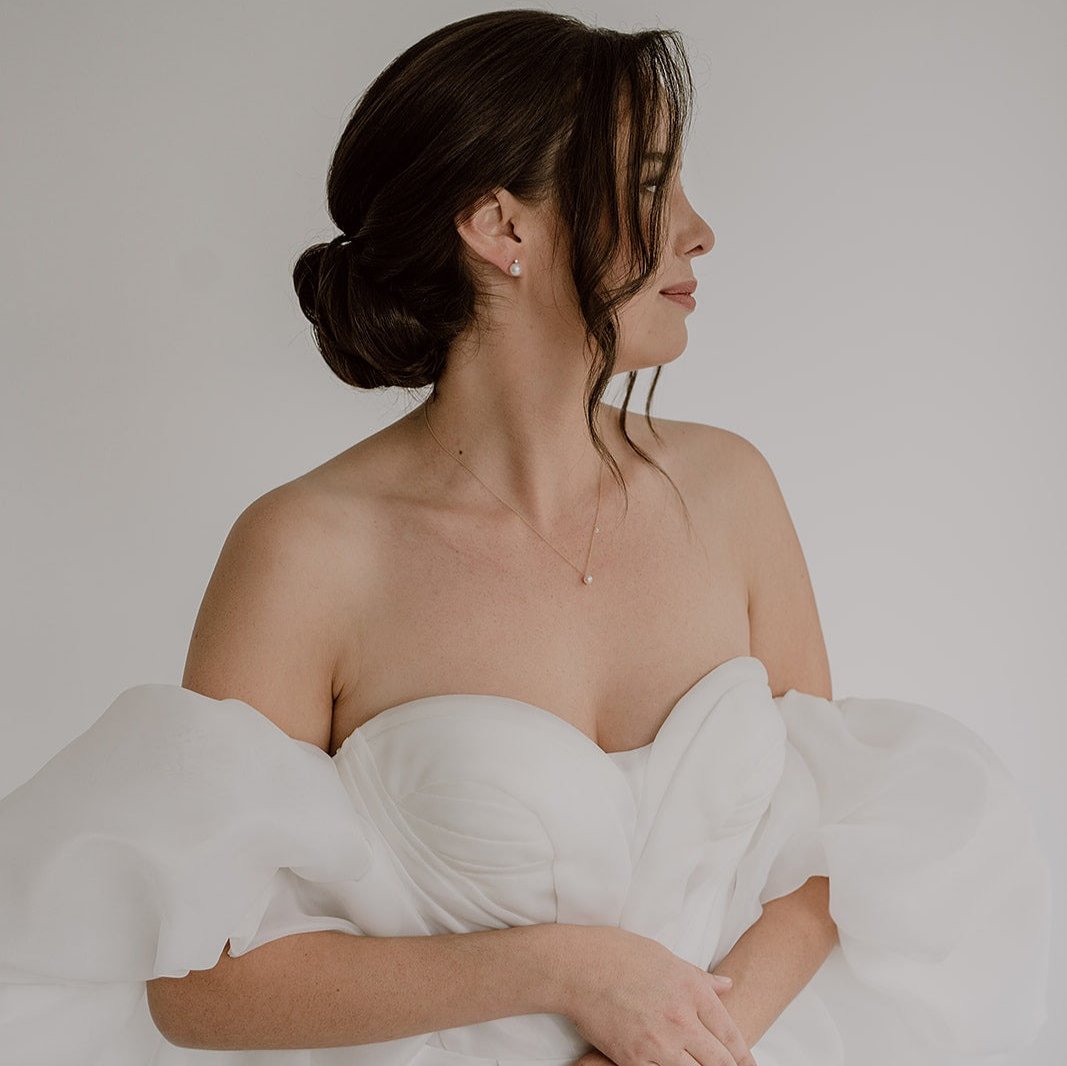 Collier Diana 750er Gelbgold mit Akoya Perle