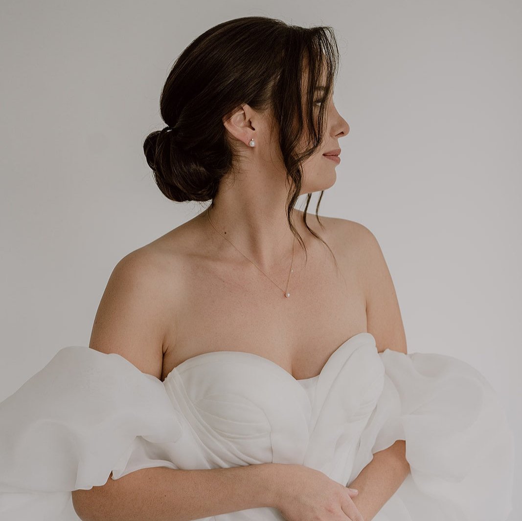 Brillant Ohrstecker Diana 585er Gelbgold mit Süßwasserperle