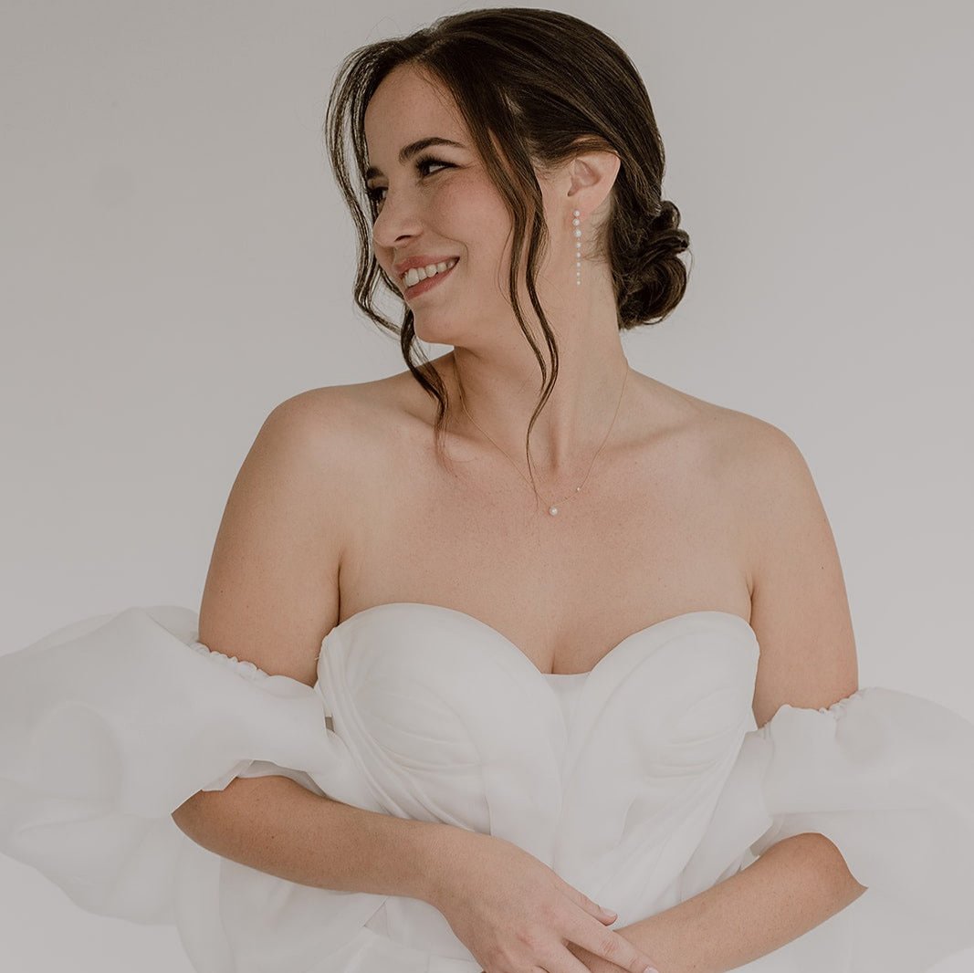 Collier Diana 750er Gelbgold mit Akoya Perle