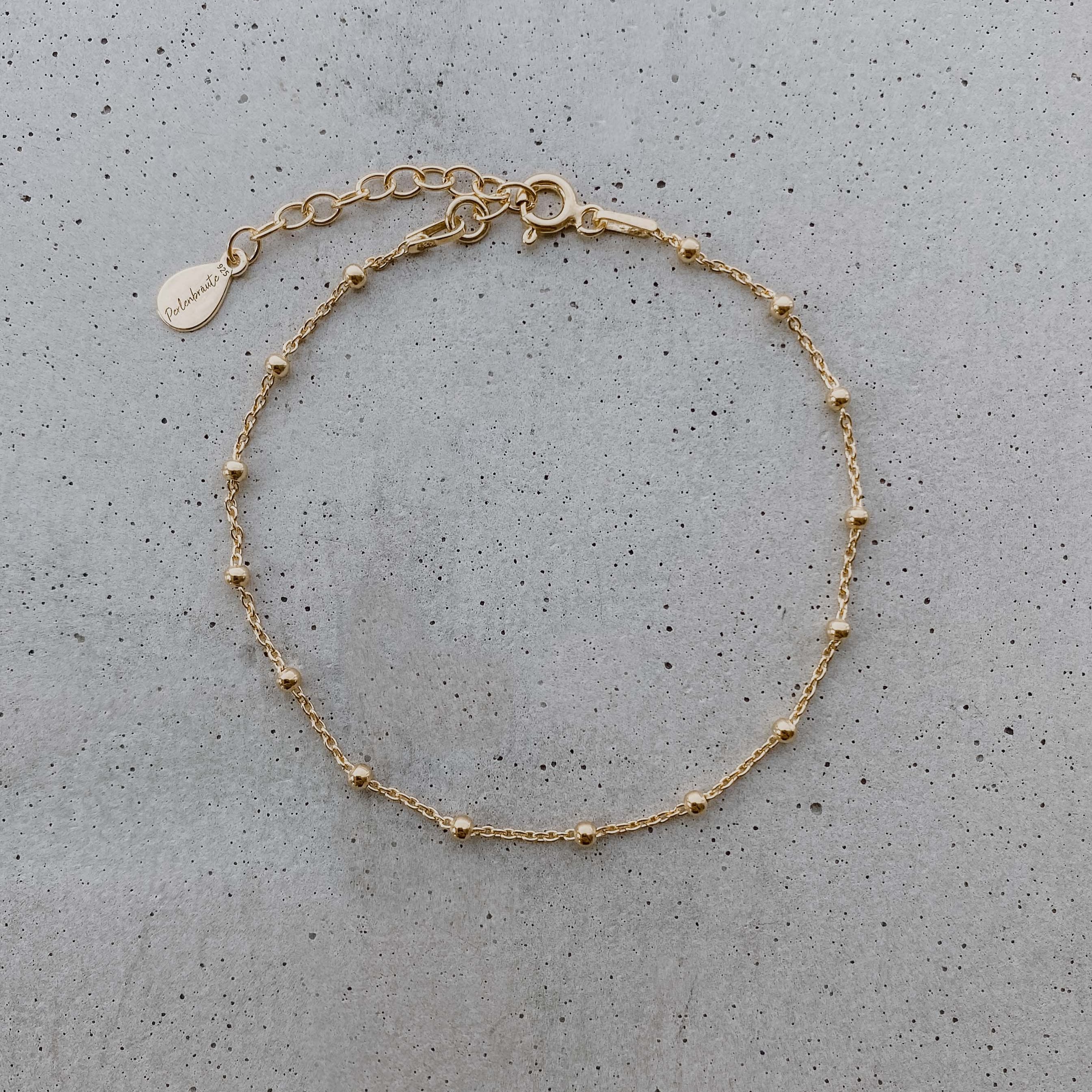 Kaya Brautarmband schlicht in der Farbe Gold