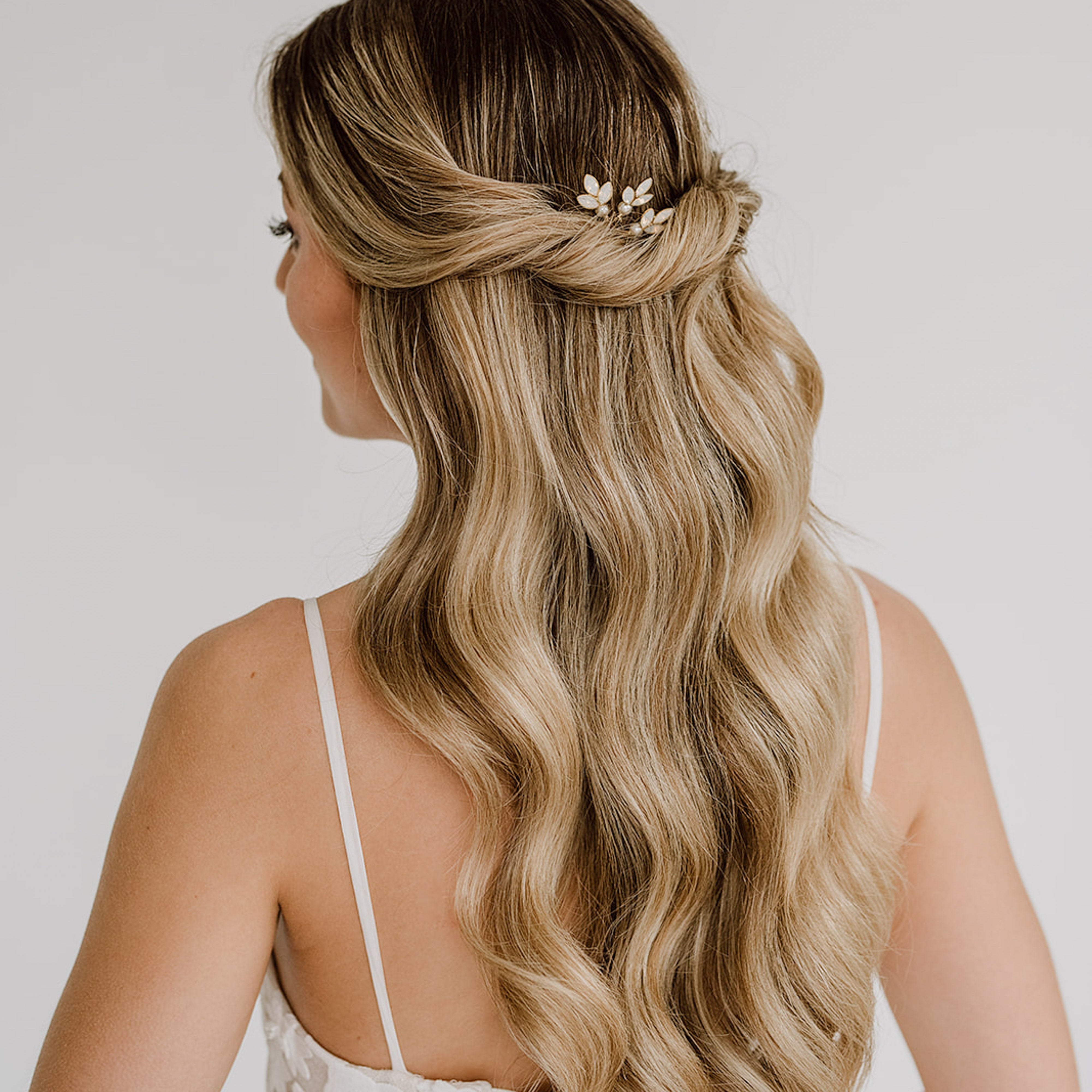 Kate | Braut Haarnadeln mit Perlen und Kristallen