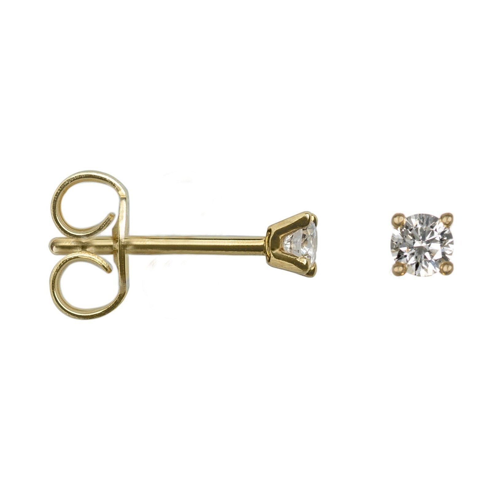 Brillantstecker Estelle 585er Gelbgold