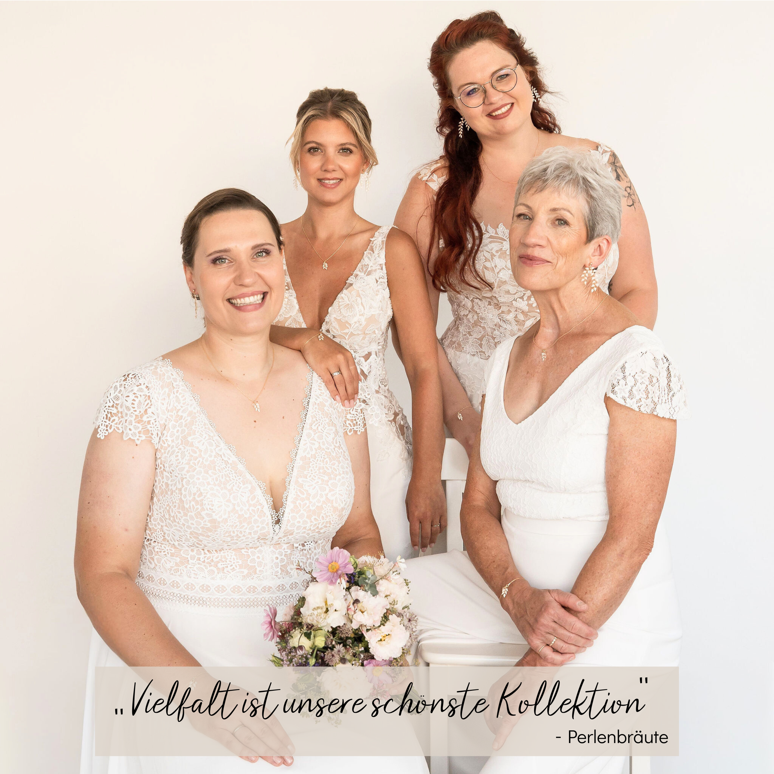 Lana | Brautohrringe hängend mit Blättern