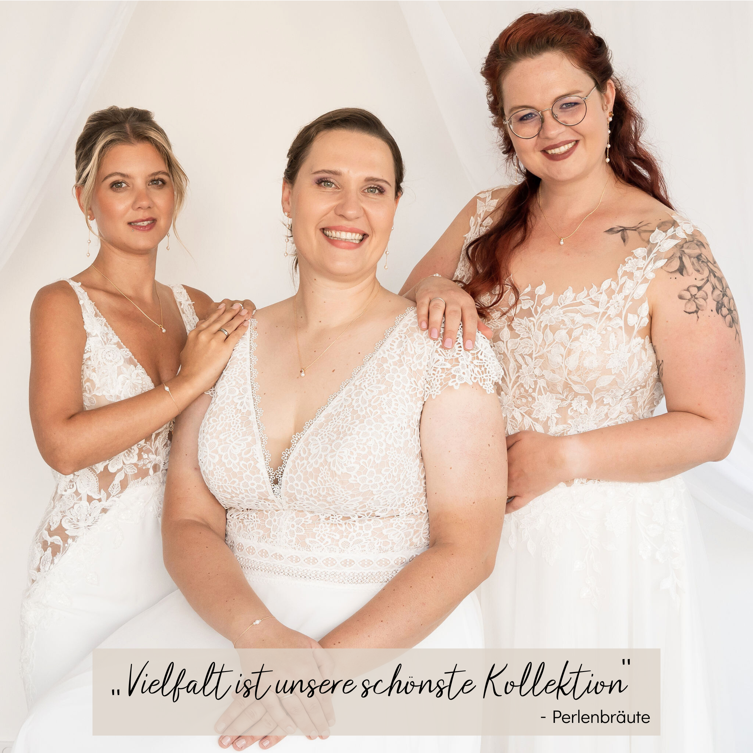 Lola | Ohrringe Hochzeit mit Perlen hängend