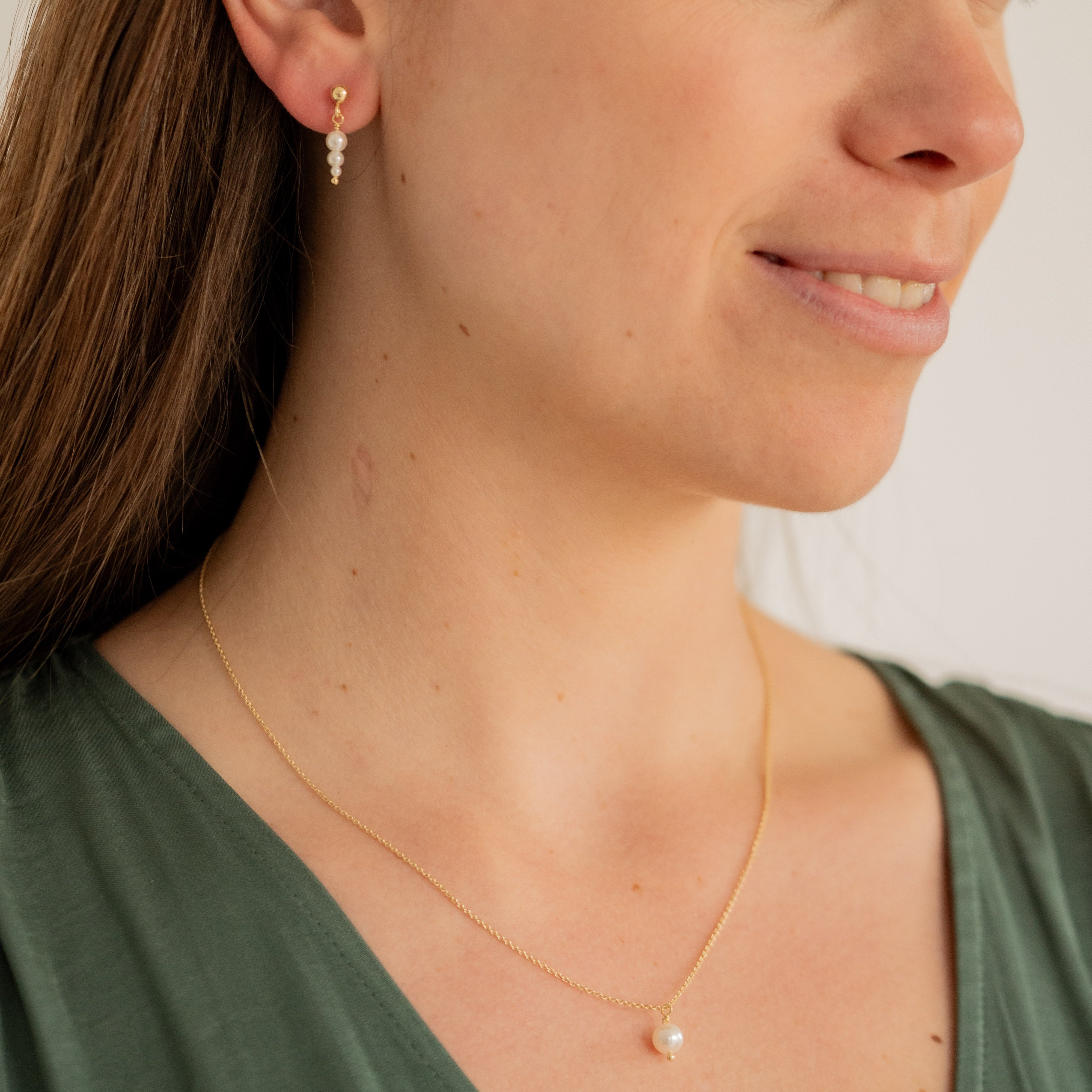 Perla | Halskette für Trauzeugin & Brautmutter