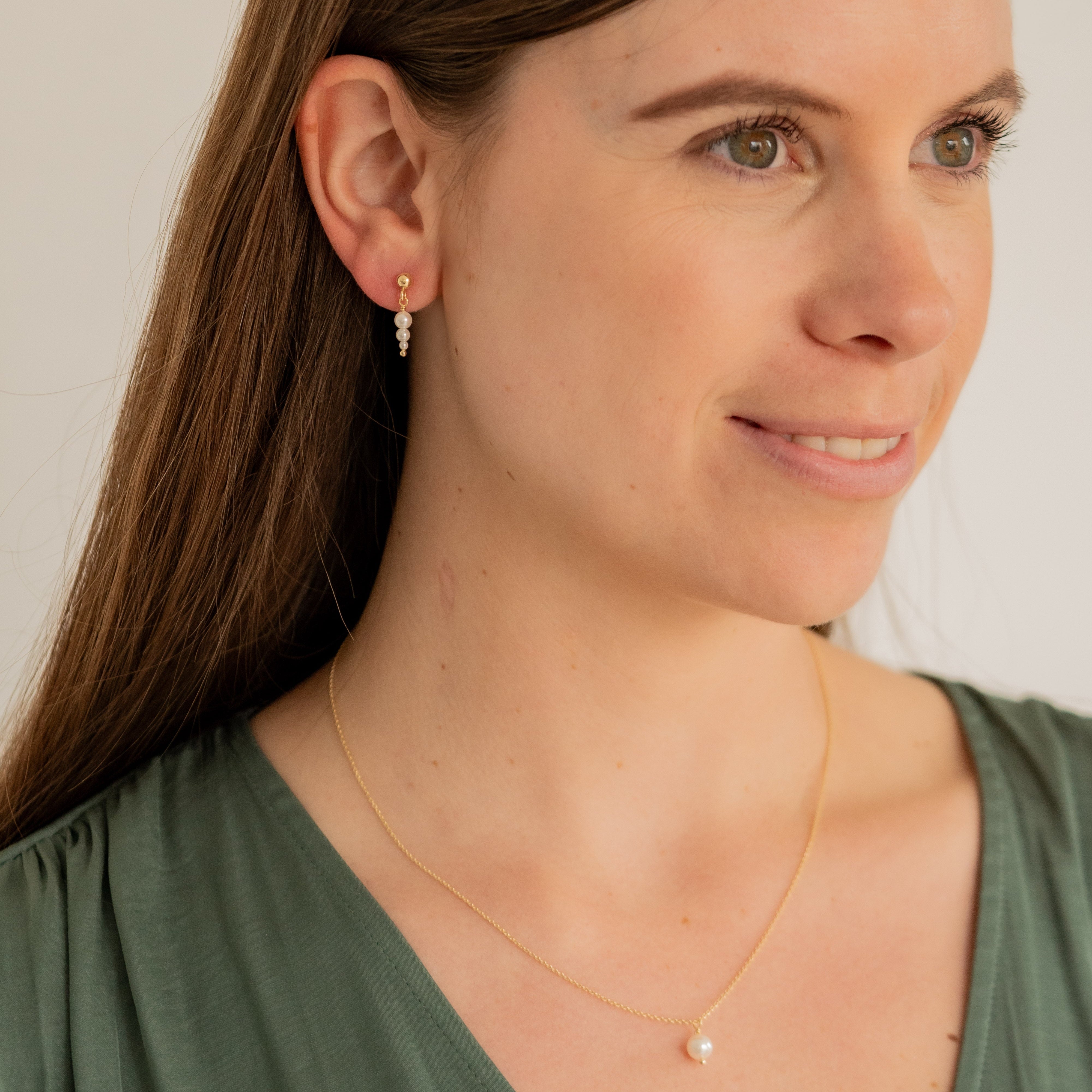 Perla | Halskette für Trauzeugin & Brautmutter