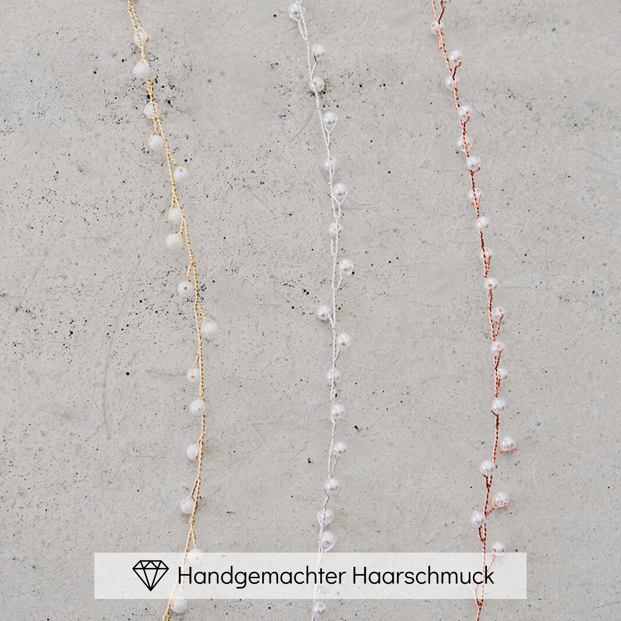 Basic I | Braut Headpiece mit Perlen