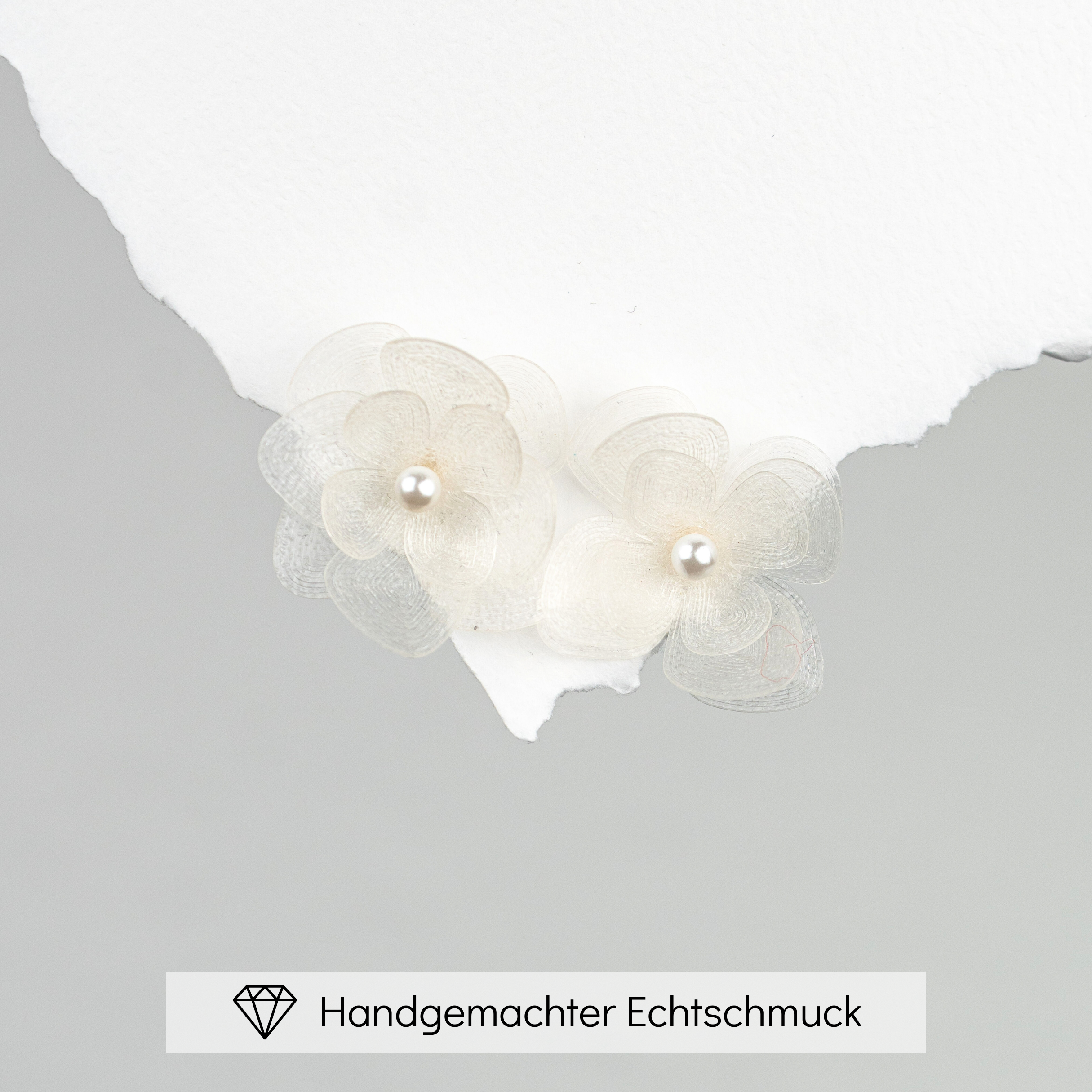 Carry klein | Braut Ohrringe mit Blüten