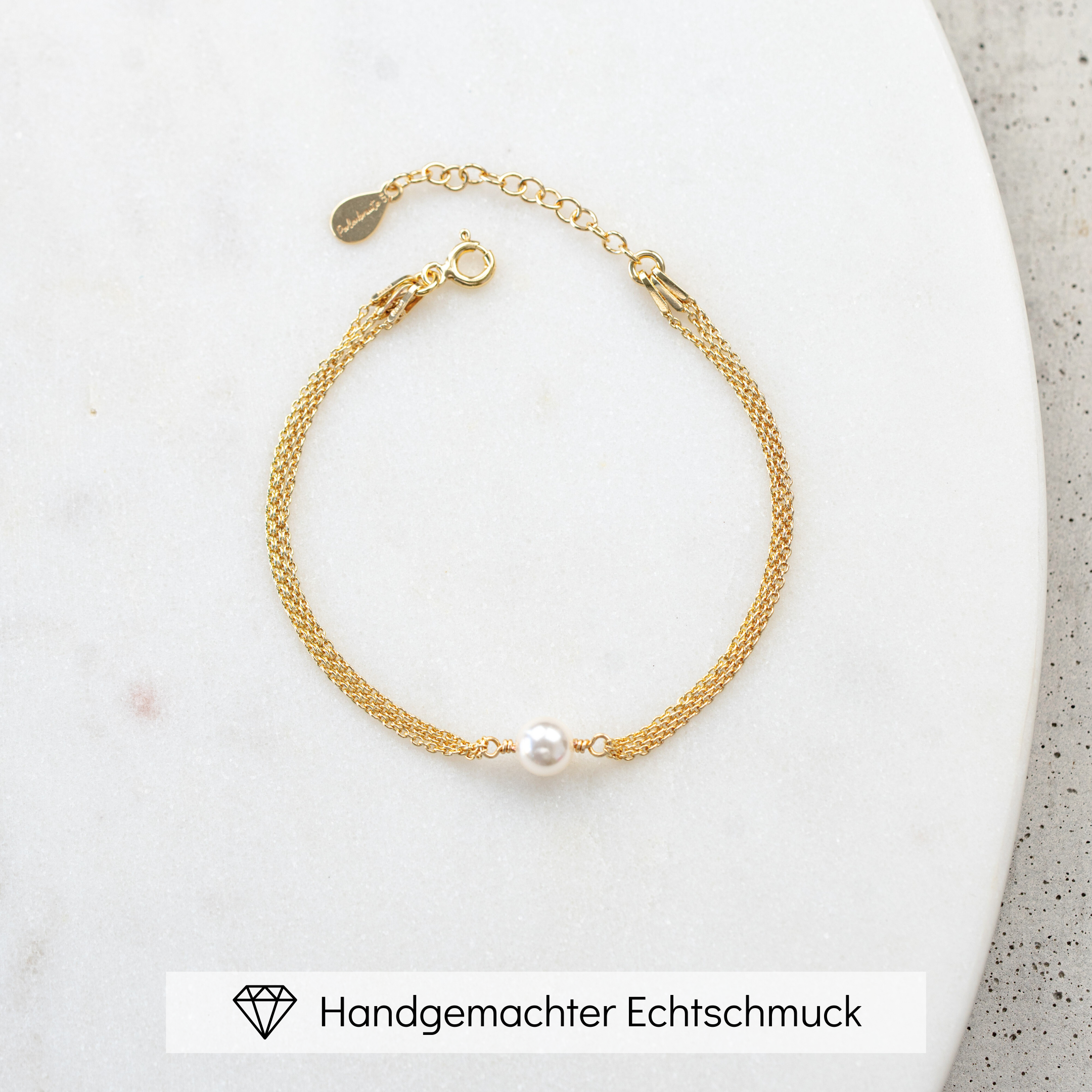 Lola | Armband Hochzeit mit Perle