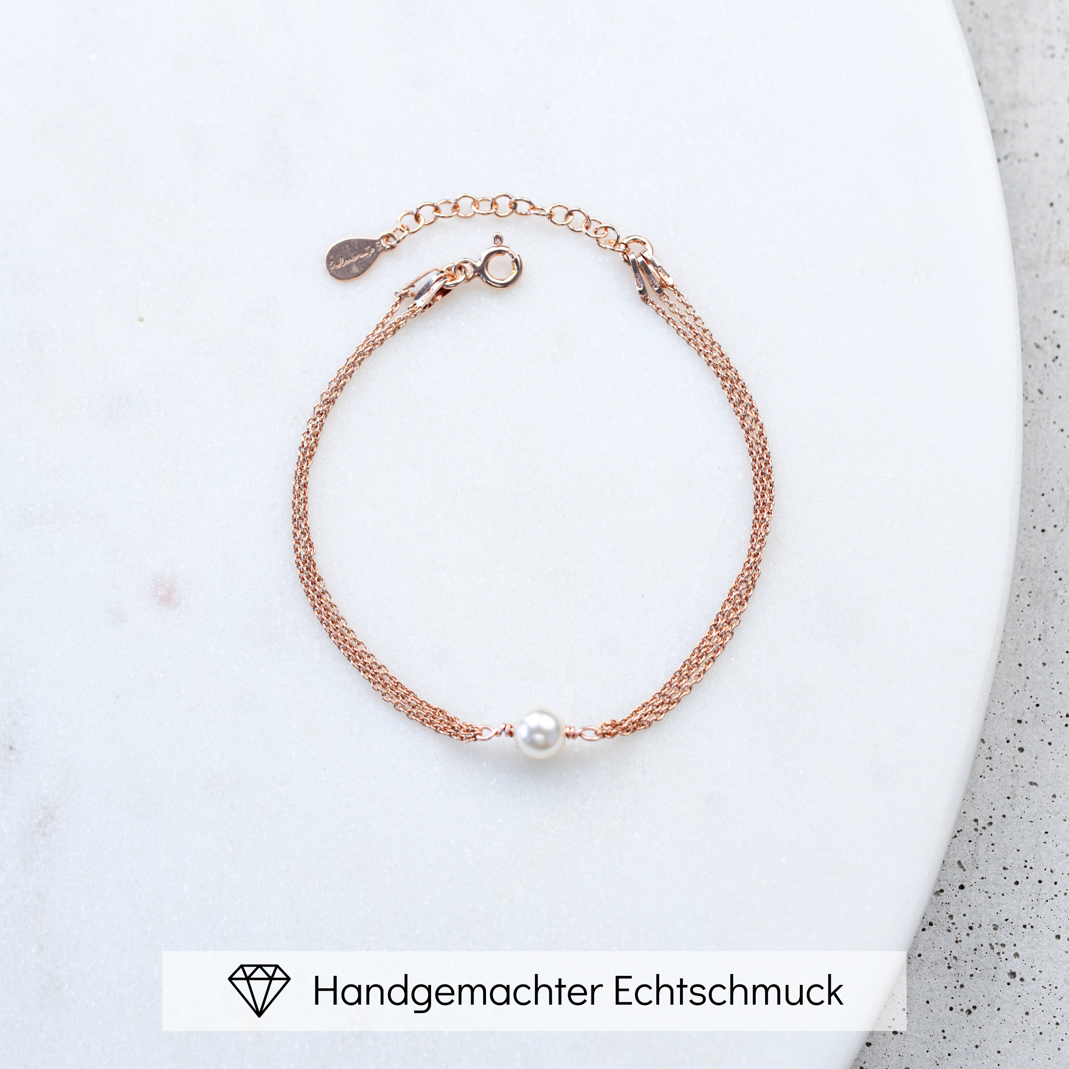 Lola | Armband Hochzeit mit Perle