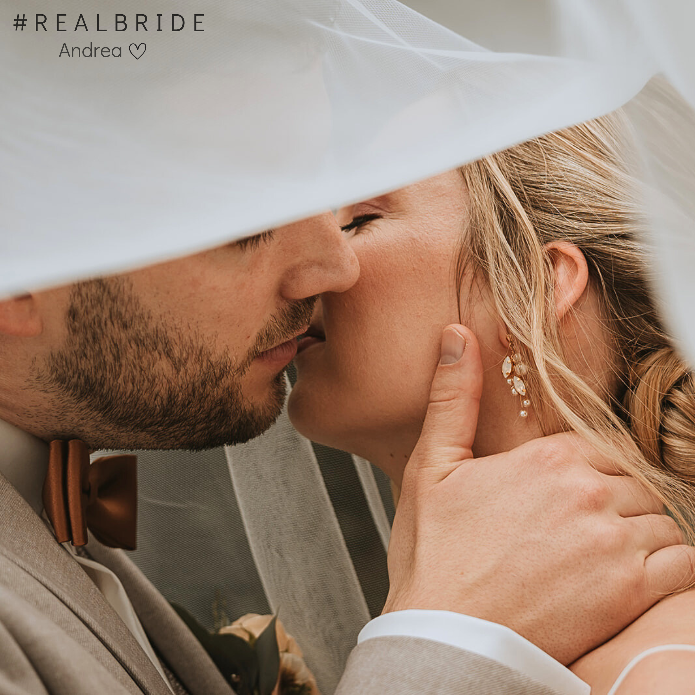 Ana | Ohrringe Hochzeit mit Perlen