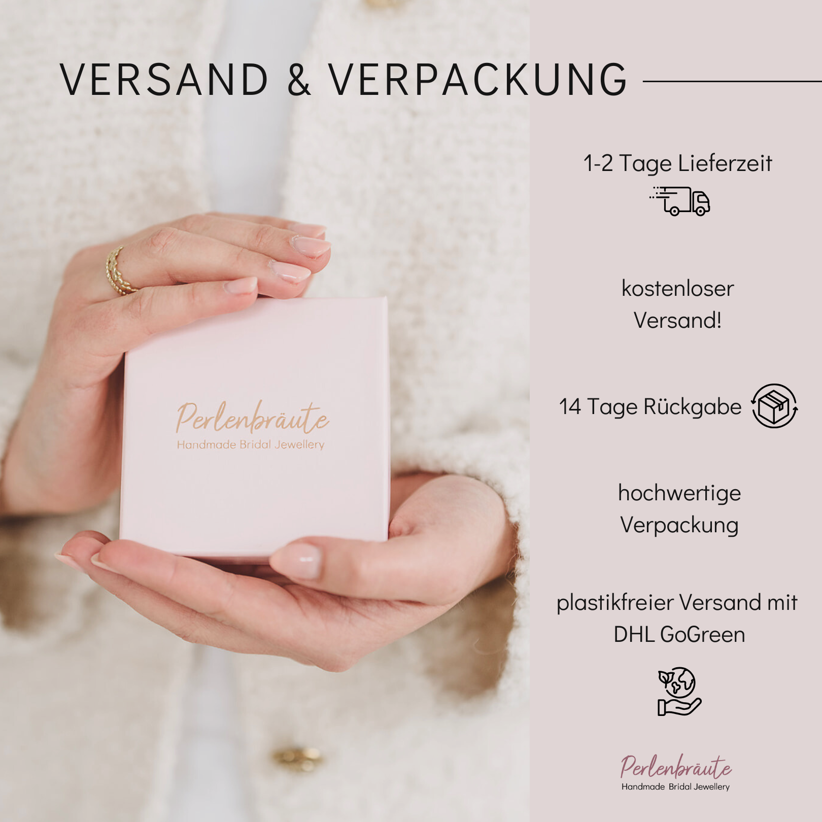 Resi | Brautschmuck Set mit Blättern