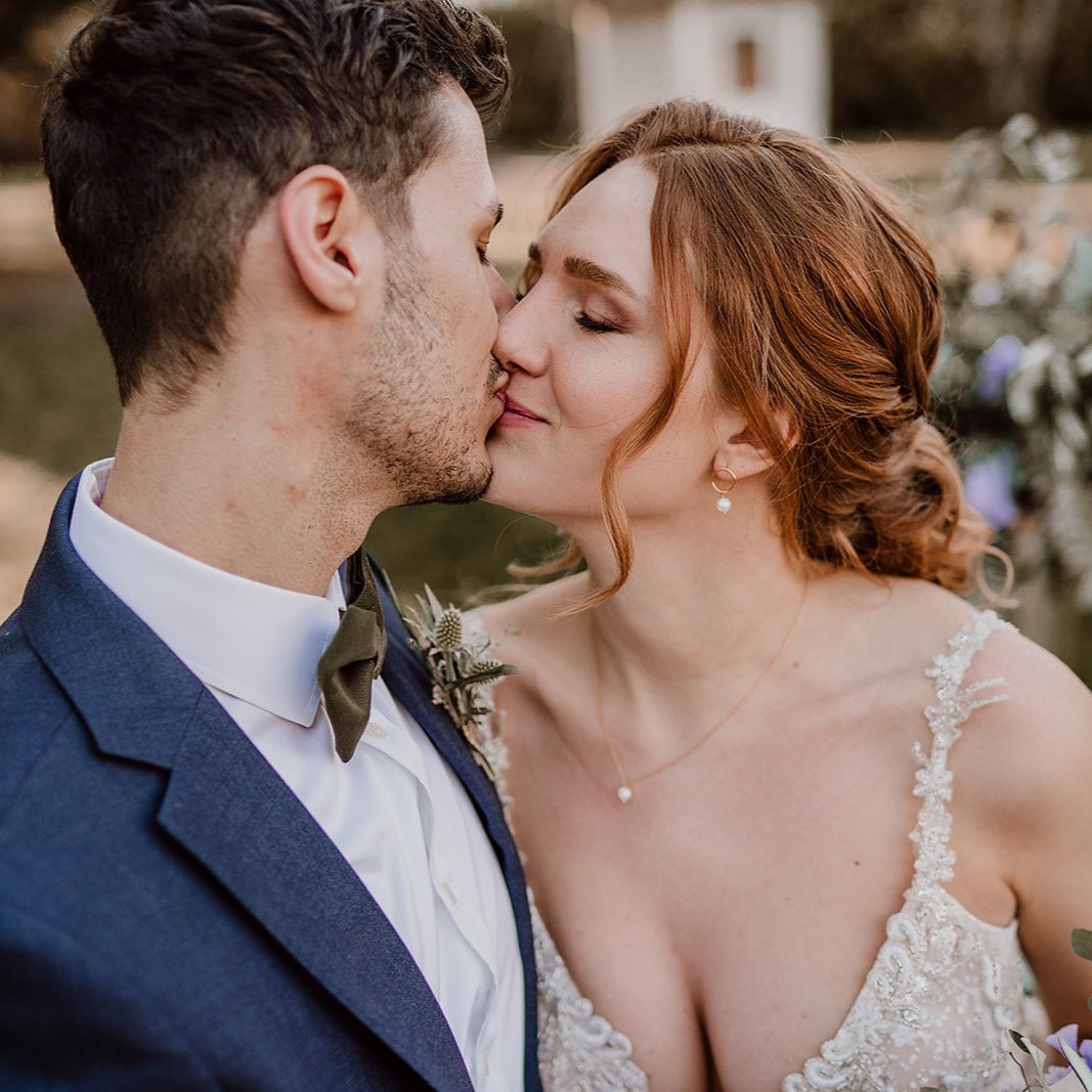 Linda | Halskette Hochzeit mit echter Süßwasserperle