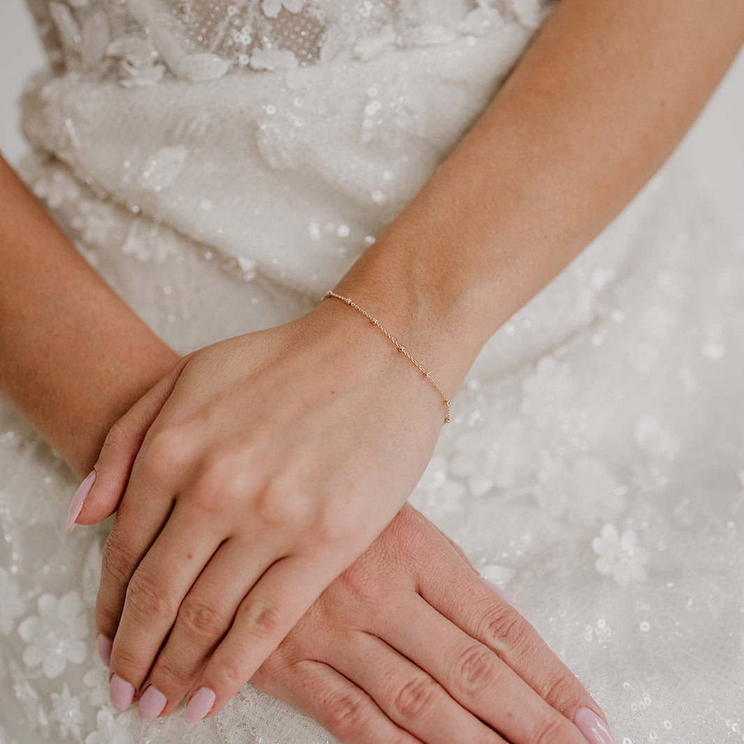 Kaya | Brautarmband dezent & schlicht