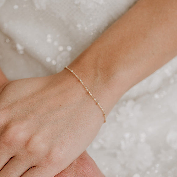 Kaya | Brautarmband dezent & schlicht