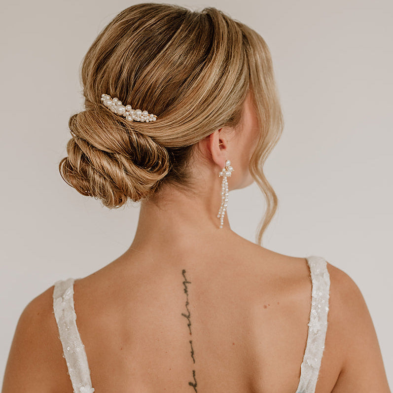 Wilma | Hochzeit Haarkamm mit Perlen