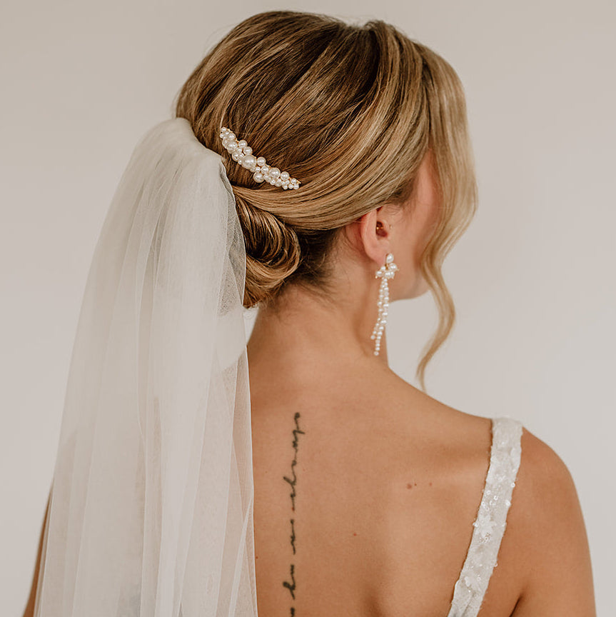 Wilma | Hochzeit Haarkamm mit Perlen