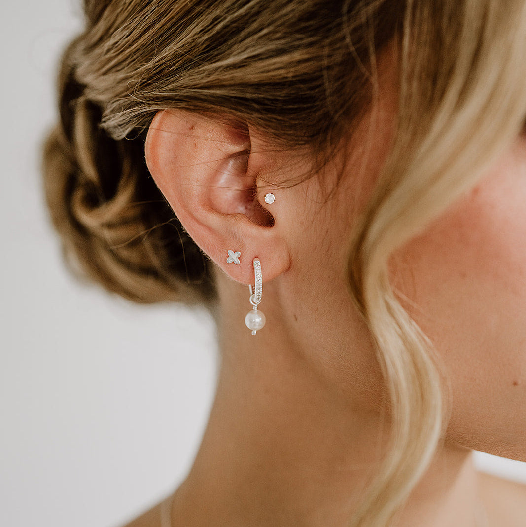 Paola | Braut Ohrringe Stern