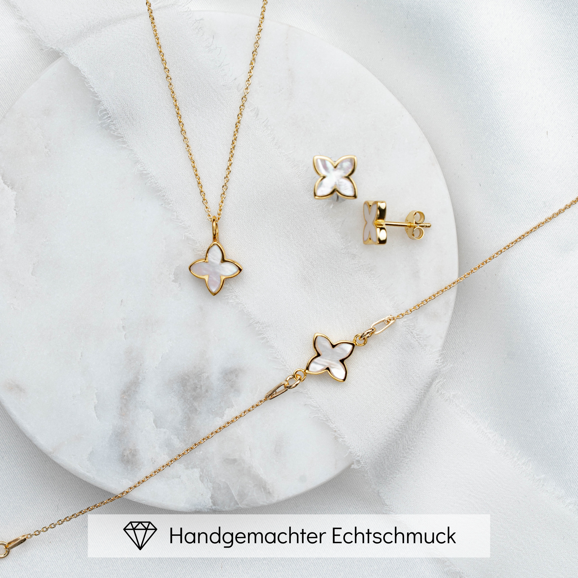 Daisy | Brautschmuck Set mit Blüte