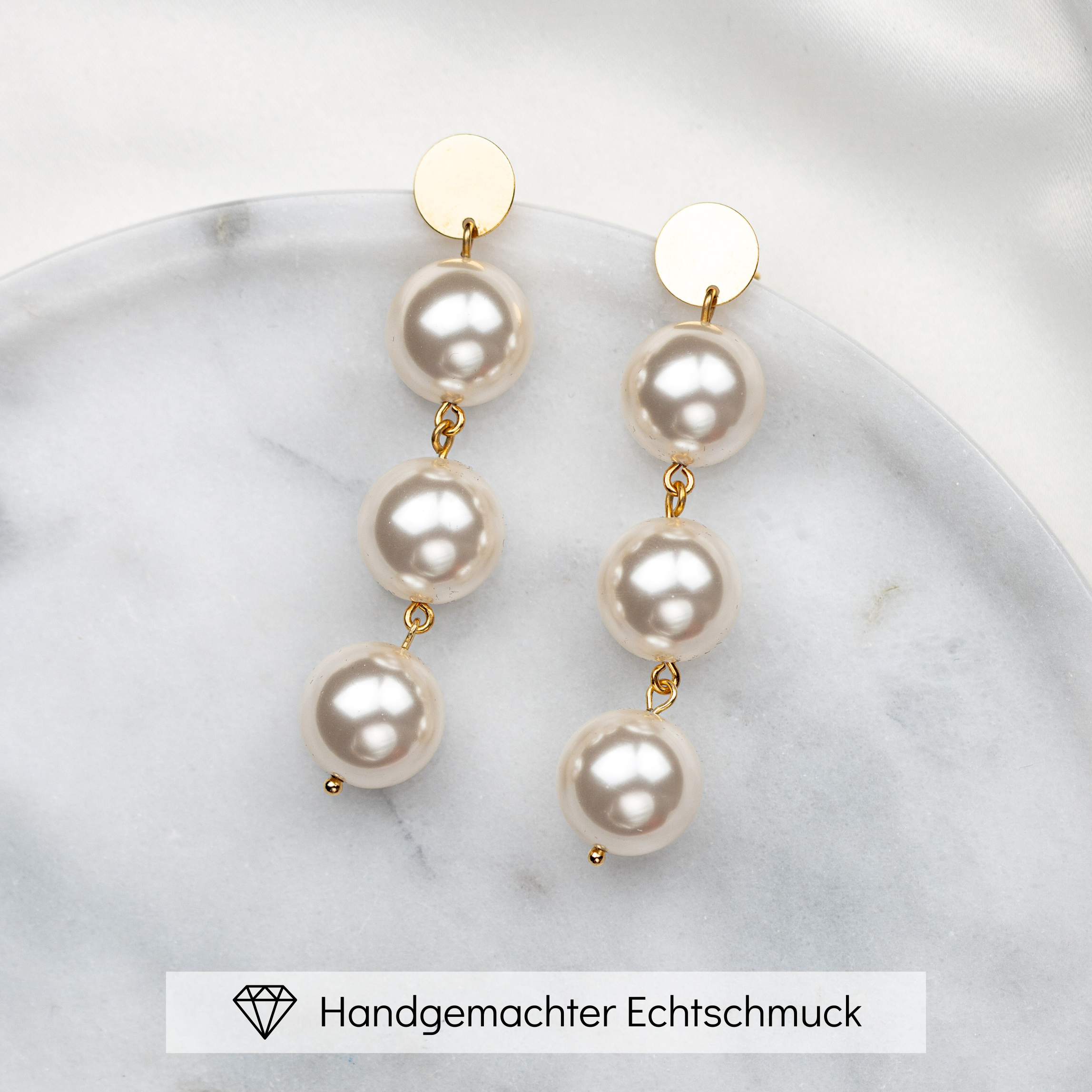 Hedi | Braut Ohrringe mit Perle