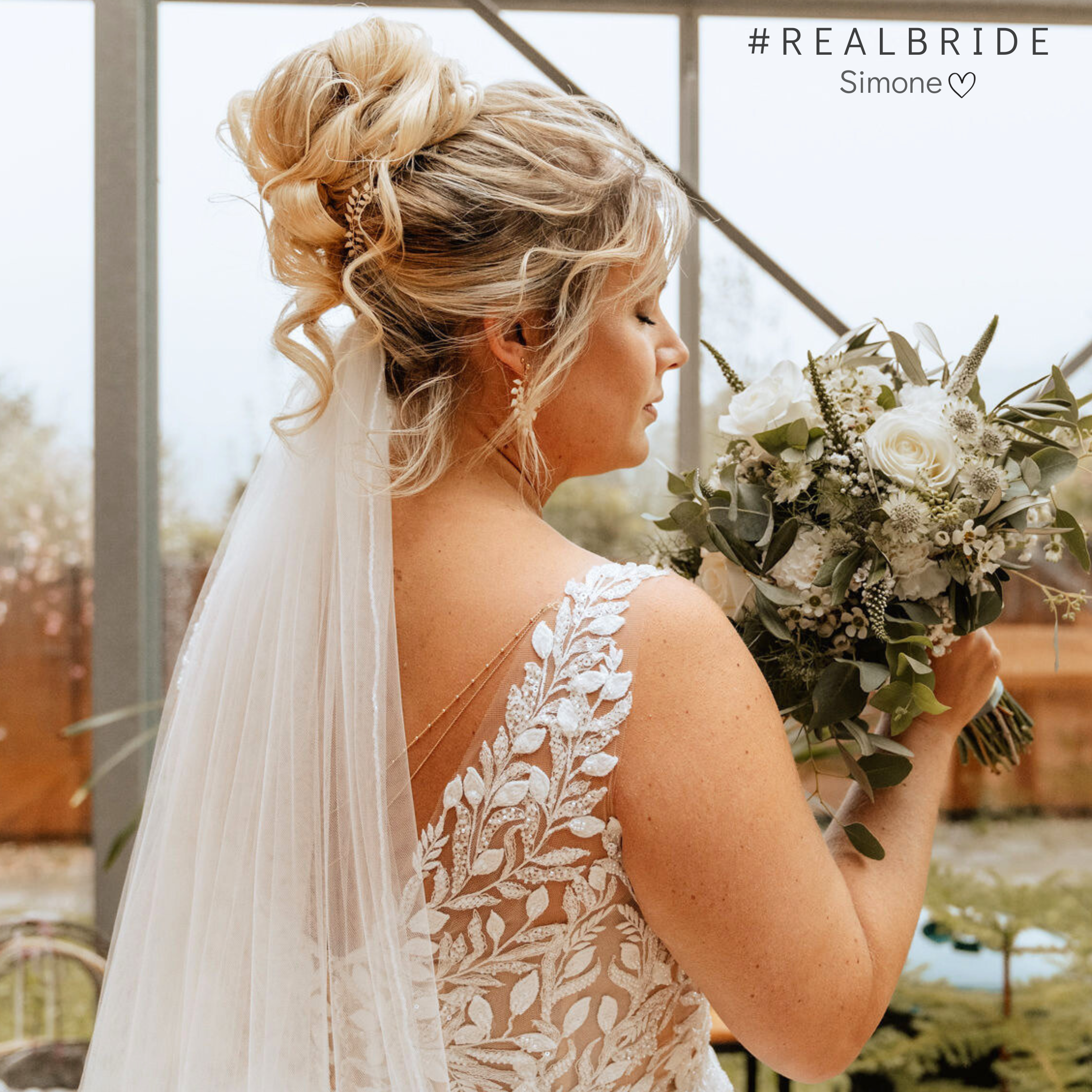 Lana | Brauthaarschmuck - Haarnadeln mit Blättern